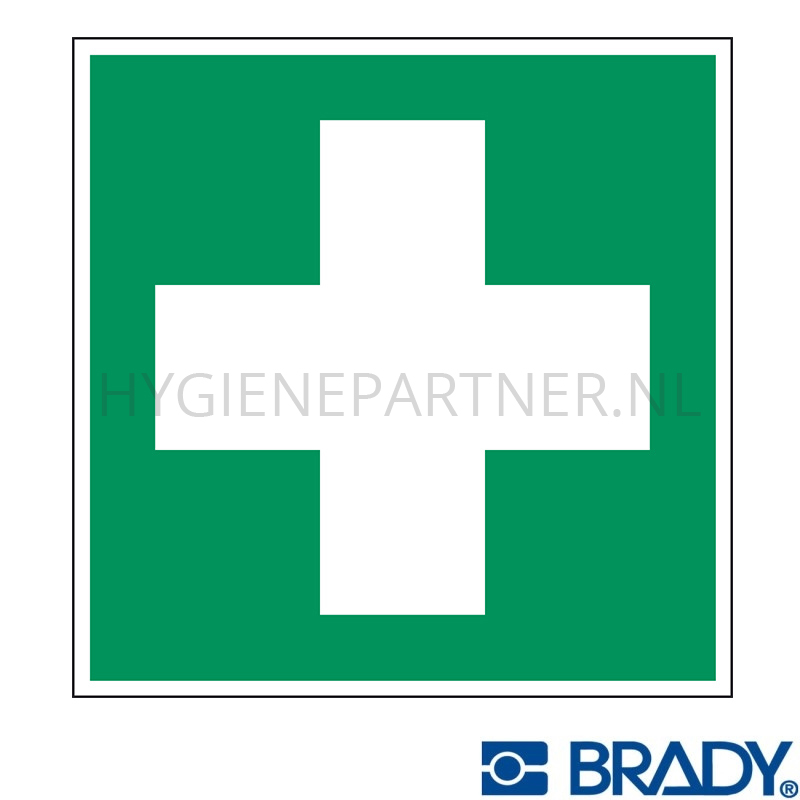 SB051471 Sticker eerste hulp E003